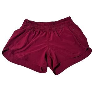 Lululemon Run Speed Shorts – Size 10 – Magenta / Raspberry Pink Rare Color